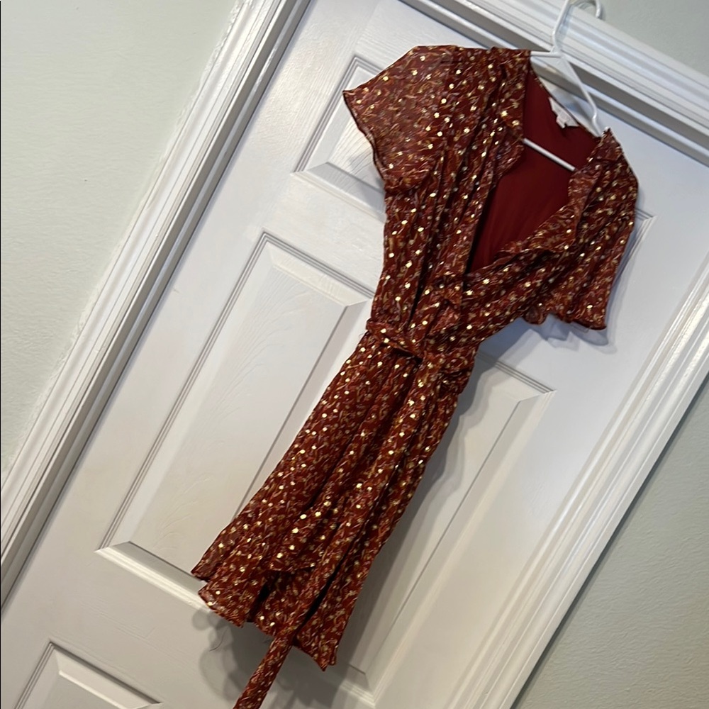 Elegant Wrap Dress